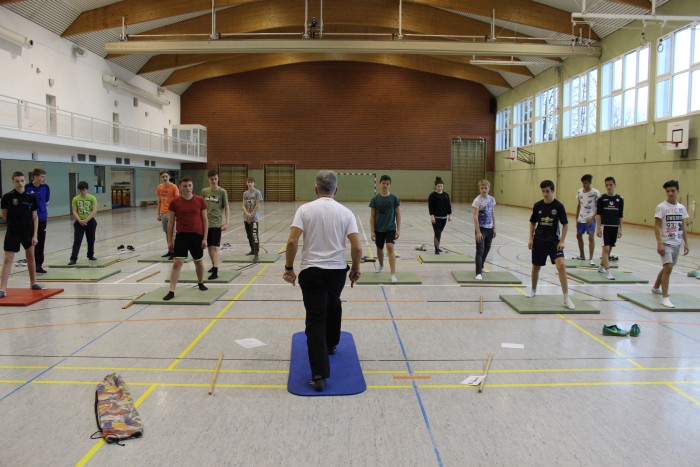 WPF Sport und Gesundheit schnuppert in das gesundheitsorientierte Training hinein