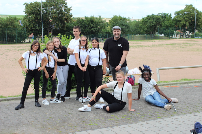 Auftritt beim Sommerfest des Pflegeheims Cura Sana