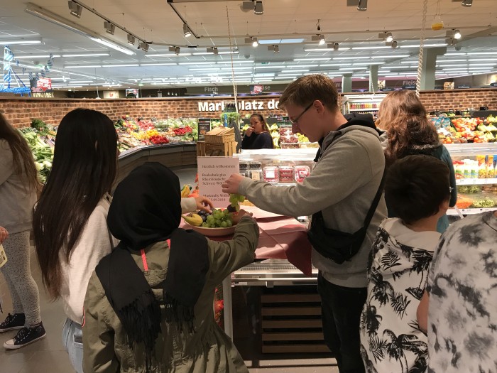 Besuch des Wöllsteiner EDEKA-Marktes