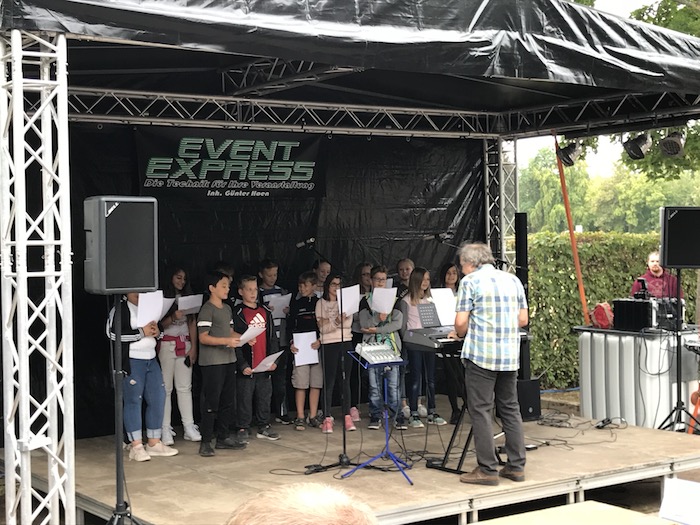 Auftritt Wöllsteiner Markt