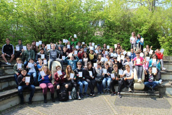 Känguru der Mathematik zum zweiten Mal an der Realschule plus Wöllstein