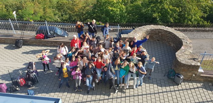Klassenfahrt nach Bingen