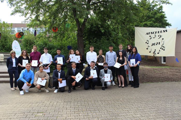 „Viele Noten – eine Melodie“ – Abschlussfeier 2021