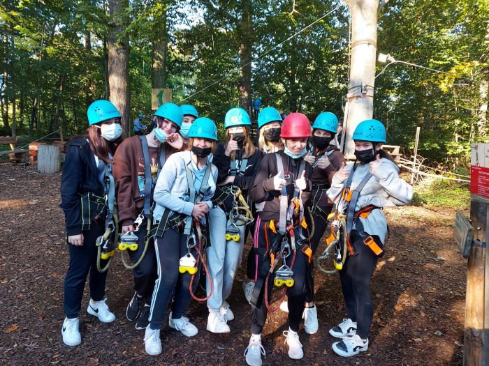 Viel Spaß auf dem Wandertag
