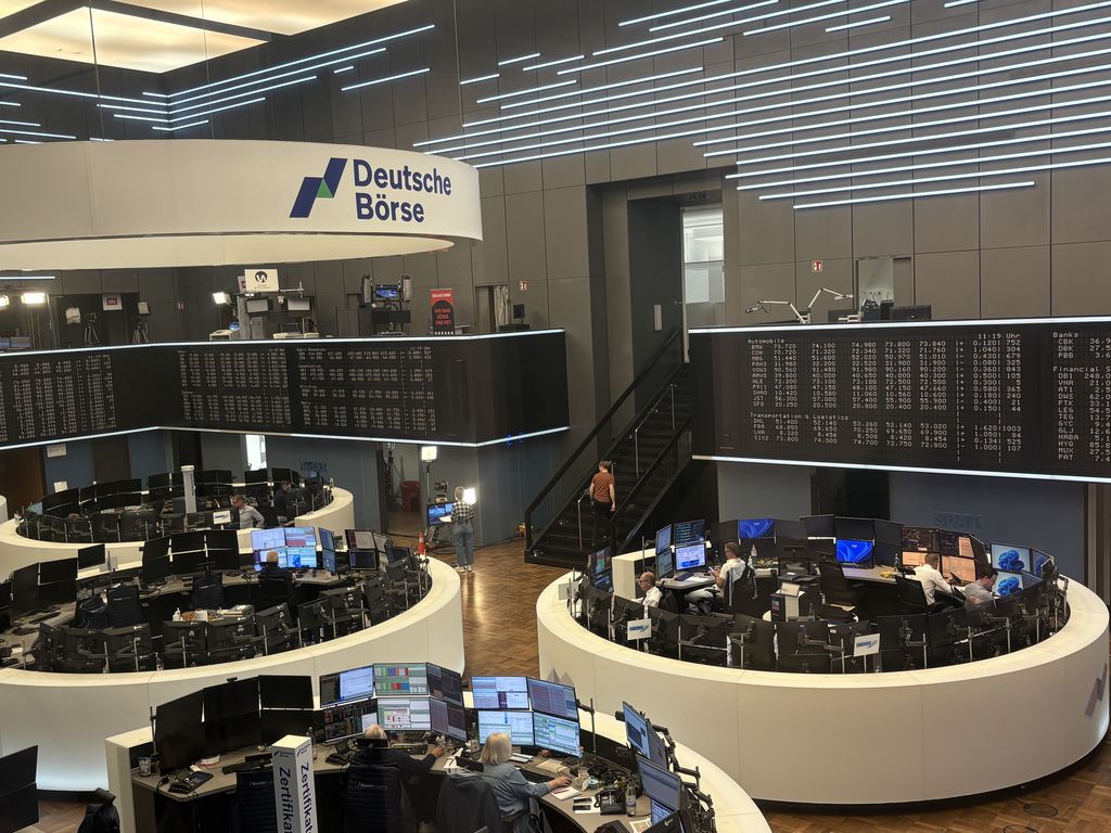 Besuch der Frankfurter Börse
